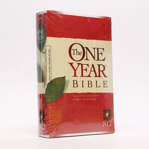NEW Sealed Tyndale NLT New Living Translation One Year Bible Trade Paperback